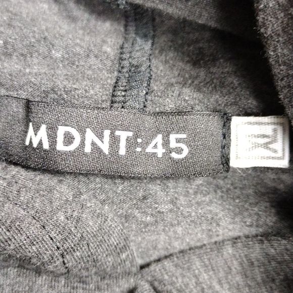 MDNT45 Men’s Long Sleeve Hooded Face Cover Shirt Handmade Ninja Style Sweatshirt - Picture 12 of 16